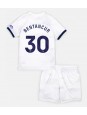 Tottenham Hotspur Rodrigo Bentancur #30 Domácí dres pro děti 2023-24 Krátký Rukáv (+ trenýrky)